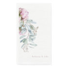 Watercolor Pink Peonies Wedding