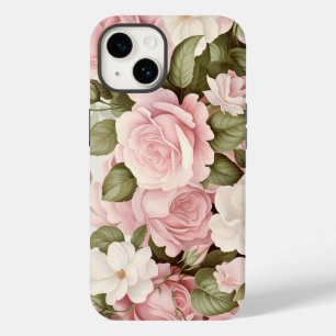 Watercolor Pink Roses Case-Mate iPhone 14 Case