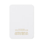 Watercolor Pink Roses Gold Earring Display Card