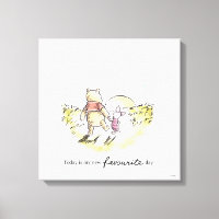 Watercolor Pooh & Piglet