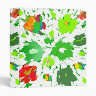 Watercolor Pop Art Binder