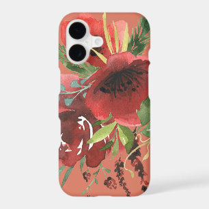 Watercolor Poppies iPhone / iPad case