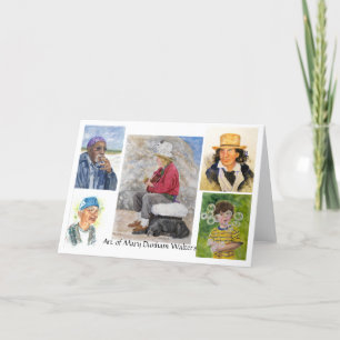 Watercolor Portraits Notecards