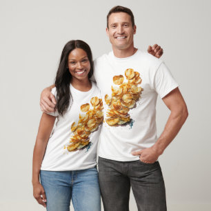 Watercolor Potato Chips T-Shirt