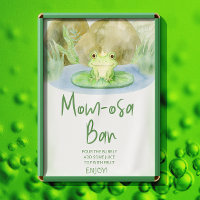 Watercolor Princess Frog Baby Shower Mom-osa Bar