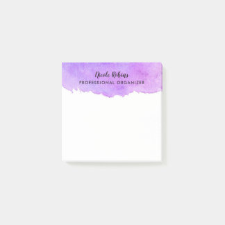 Watercolor Professional Organizer Post-it Notes