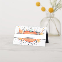 Watercolor Pumpkin Friendsgiving