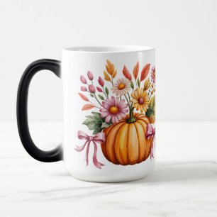 Watercolor Pumpkin Halloween T-Shirt – Cute Autumn Magic Mug