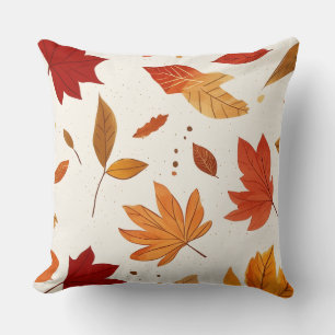 watercolor Pumpkin Style Pillow Cover