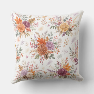 watercolor Pumpkin Style Pillow Cover