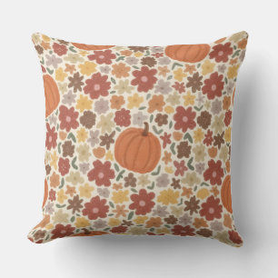 watercolor Pumpkin Style  Pillow Cover 