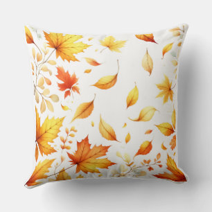 watercolor Pumpkin Style Pillow Cover