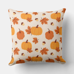 watercolor Pumpkin Style  Pillow Cover 