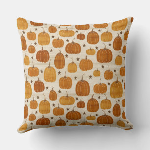watercolor Pumpkin Style  Pillow Cover 