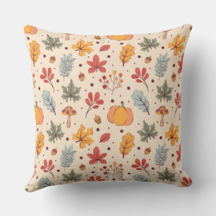 watercolor Pumpkin Style  Pillow Cover 