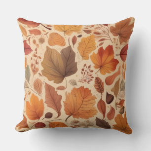 watercolor Pumpkin Style  Pillow Cover 