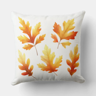 watercolor Pumpkin Style Pillow Cover