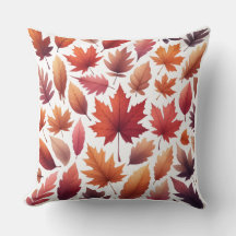 watercolor Pumpkin Style Pillow Cover