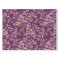 Watercolor Purple Flower Pattern Wrapping Paper