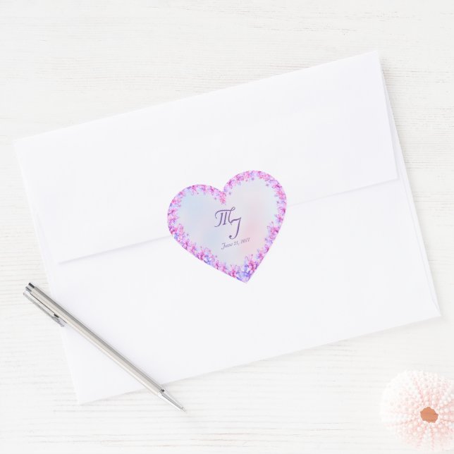 Watercolor Purple Lilac Sticker (Envelope)