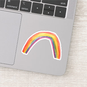 Watercolor Rainbow Fun Colourful Whimsical