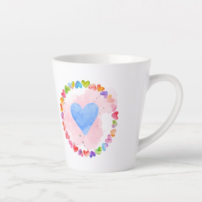 Watercolor Rainbow Mug (Right)