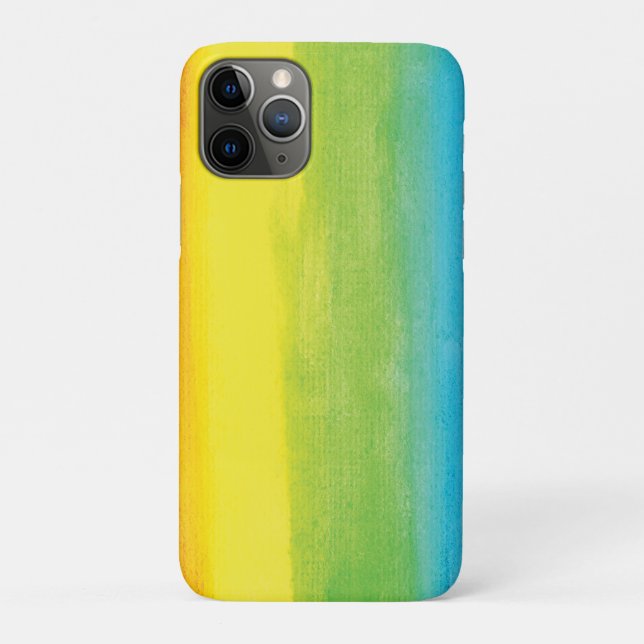 Watercolor Rainbow Pride Bright Vibrant Case-Mate iPhone Case (Back)