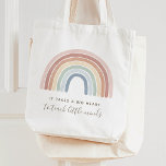 Watercolor Rainbow Teacher Appreciation Tote Bag<br><div class="desc">Surprise the teacher in your life or treat yourself (if you're the teacher) to this colourful mug,  featuring a watercolor rainbow and a thougthful saying. Personalize the saying with your own words to make it special to you.</div>