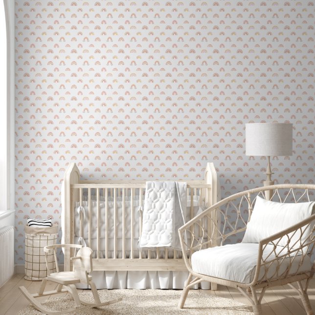 Watercolor Rainbows Wallpaper (Kids)