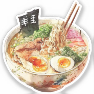 Watercolor Ramen Delights
