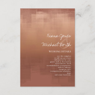 Watercolor Reflections Details Clay ID774 Enclosure Card