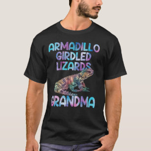 Watercolor Reptiles Golden-Armadillo girdled lizar T-Shirt