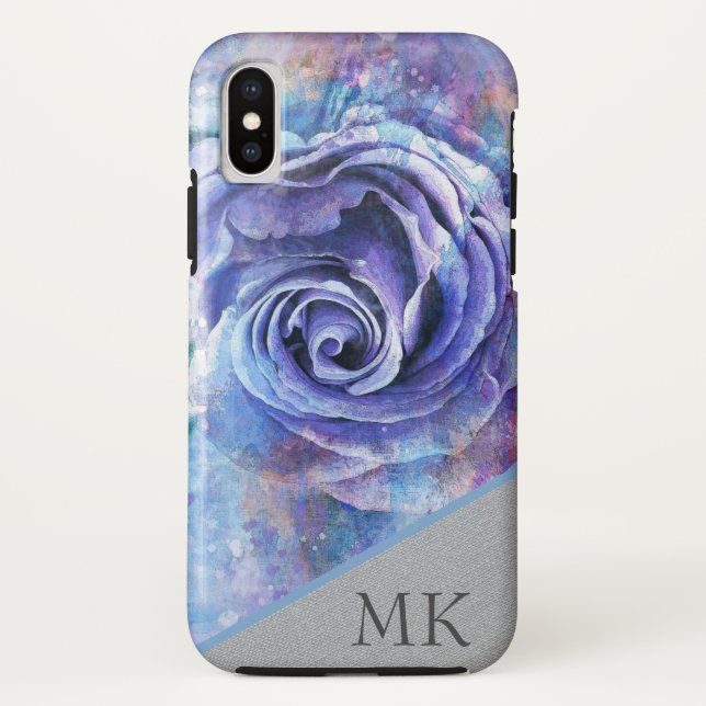 Watercolor Rose Case-Mate iPhone Case (Back)