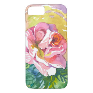 Watercolor Rose is a uniquely yours Case-Mate iPhone Case