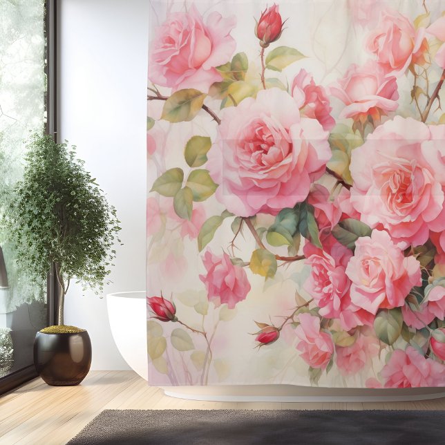 Watercolor Rose Vine Elegance (Creator Uploaded)