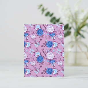 Watercolor Roses 18 Postcard