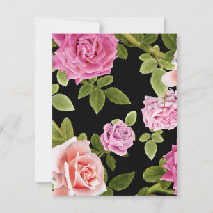 Watercolor Roses 20 Card