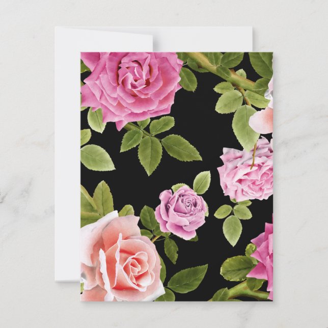 Watercolor Roses 20 Card (Front)