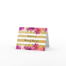 Watercolor Roses Will You Be My Bridesmaid Card
