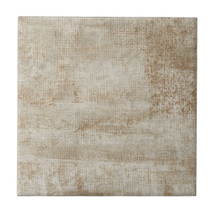 Watercolor Rustic Aesthetic  Ceramic Tile