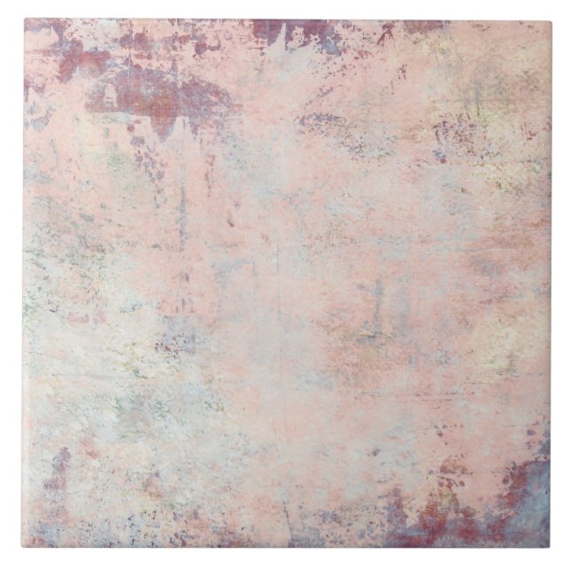 Watercolor Rustic Aesthetic  Tile (Front)