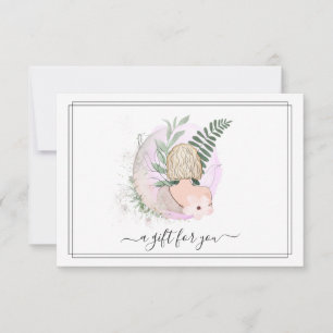 Watercolor Salon Hair Gift Certificate