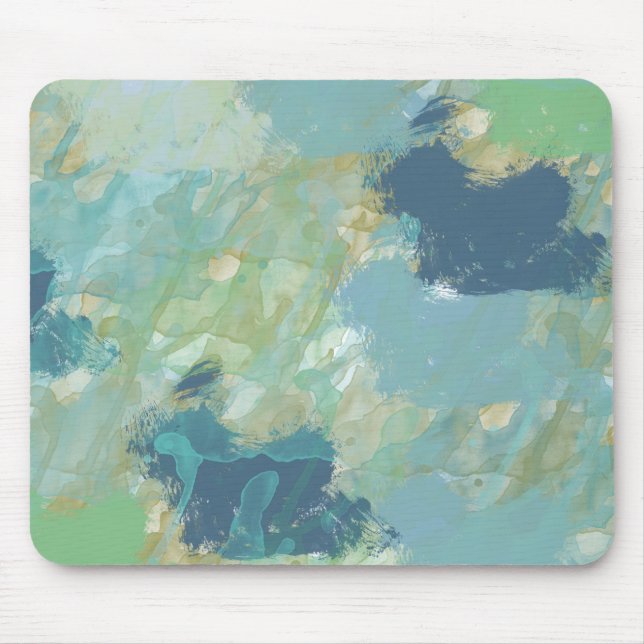 Watercolor Sea Mouse Pad (Front)