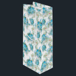 Watercolor Sea Turtle Beach Christmas Wine Gift Bag<br><div class="desc">Tropical style gift bag features a replica of my original hand painted watercolor sea turtles and Christmas botanicals on a crisp white background. These gift bags coordinates beautifully with Do Tell A Belle's Christmas Sea Turtle suite. Stylish and cute, they are perfect for beach Christmas gifts. Small orders and bulk...</div>