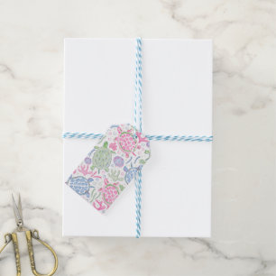 Watercolor Sea Turtles Ocean Gift Tags