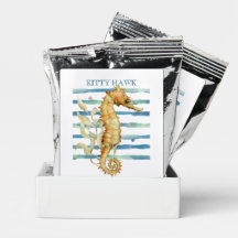 WATERCOLOR SEAHORSE ART VACATION RENTAL