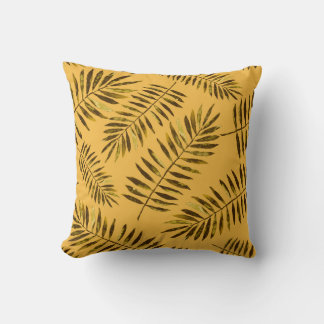 Watercolor seamless pattern with colourful abstrac throw pillow