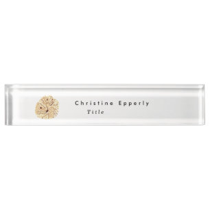 Watercolor Seashells Beach House Vacation Rental Nameplate