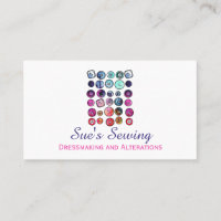 Watercolor Sewing Button