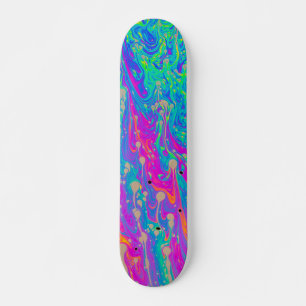 Watercolor Skateboard